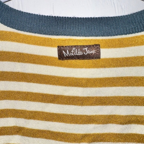 MATILDA JANE Cardigan Sweater GIRLS 4 Preppy Striped PAINT BY NUMBERS Boho MJC - Picture 10 of 10